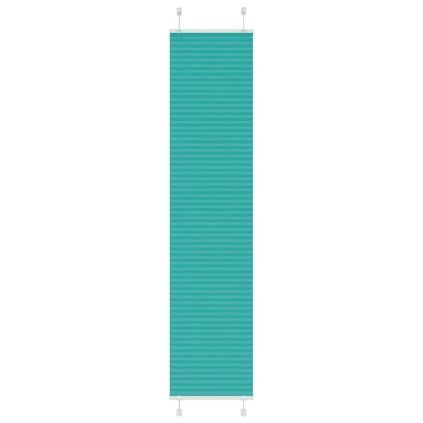 Estor Plisado verde petróleo 40x200 cm Tela Ancho 39.4 cm D