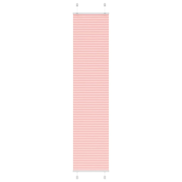 Estor Plisado rosa 45x200 cm Tela Ancho 44.4 cm Poliéster D