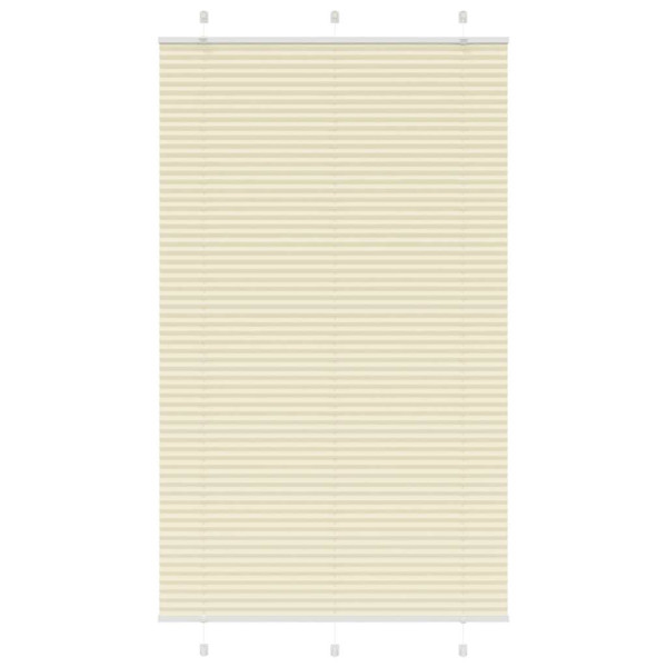 Estor Plisado crema 115x200 cm Tela Ancho 114.4 cm Poliéster D