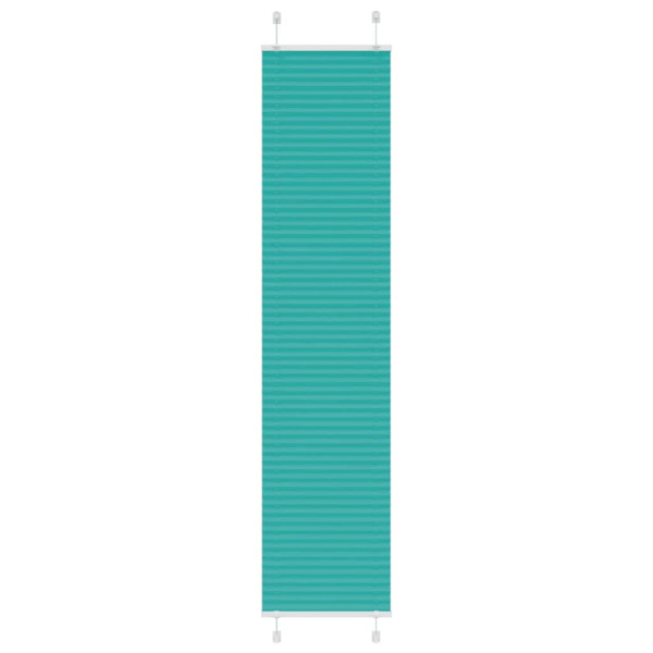 Estor Plisado verde petróleo 45x200 cm Tela Ancho 44.4 cm D