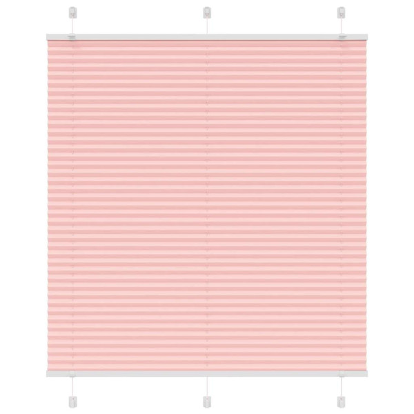 Estor Plisado rosa 115x150 cm Tela Ancho 114.4 cm Poliéster D