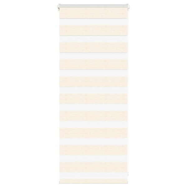 Estor cebra beige mármol tejido ancho 55.9 cm poliéster D