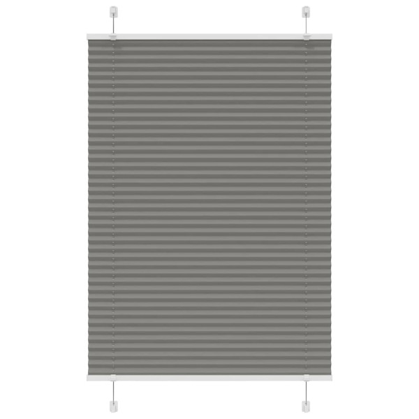 Estor Plisado Antracita 85x150 cm Tela Ancho 84.4 cm Poliéster D