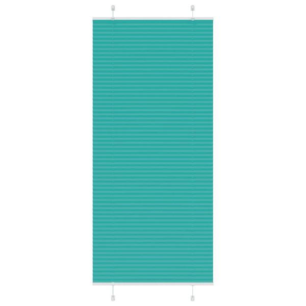 Estor Plisado verde petróleo 95x200 cm Tela Ancho 94.4 cm D