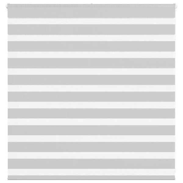 Estor cebra gris claro 140x100cm tejido ancho 135.9cm poliéster D