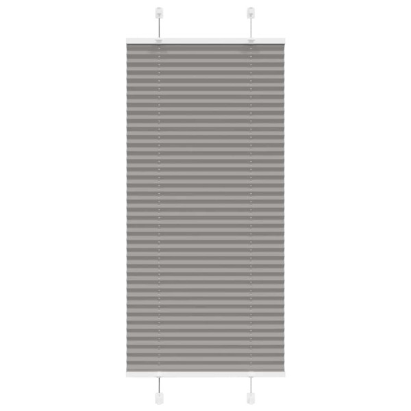 Estor Plisado Antracita 65x150 cm Tela Ancho 64.4 cm Poliéster D