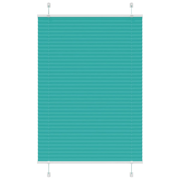 Estor Plisado verde petróleo 85x150 cm Tela Ancho 84.4 cm D