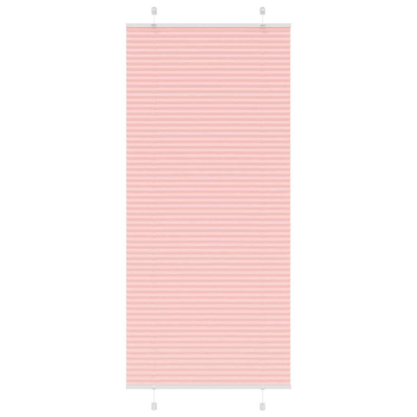 Estor Plisado rosa 100x200 cm Tela Ancho 99.4 cm Poliéster D