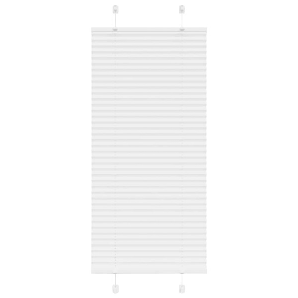 Estor Plisado blanco 55x150 cm Tela Ancho 54.4 cm Poliéster D