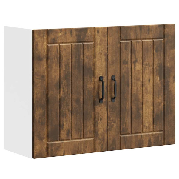 Armario de pared de cocina Lucca roble ahumado Armario de pared de cocina Lucca roble ahumado D