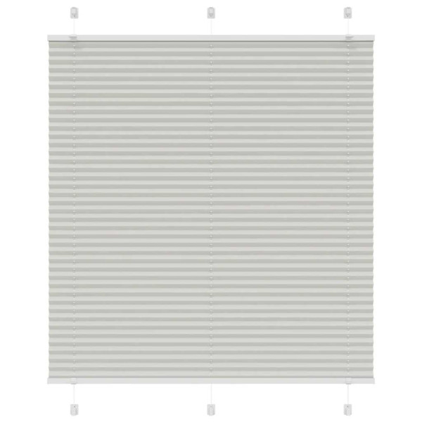 Estor Plisado gris claro 120x150 cm Tela Ancho 119.4 cm D