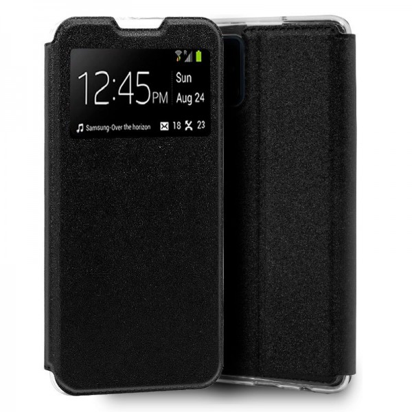 Funda Flip Cover Samsung G770 Galaxy S10 Lite Liso Negro D