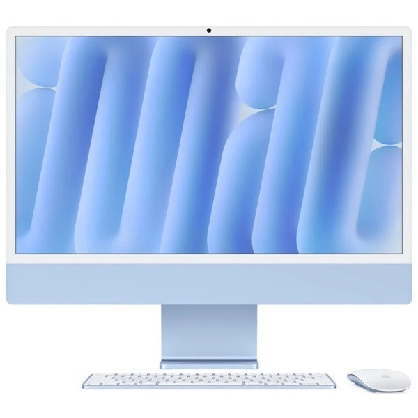 Apple imac 24' retina 4,5k / m4 10-core cpu/ 16gb/ 256gb ssd/ 10-core gpu/ azul D