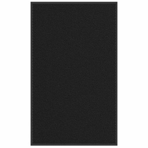 Felpudo negro 90x150 cm D