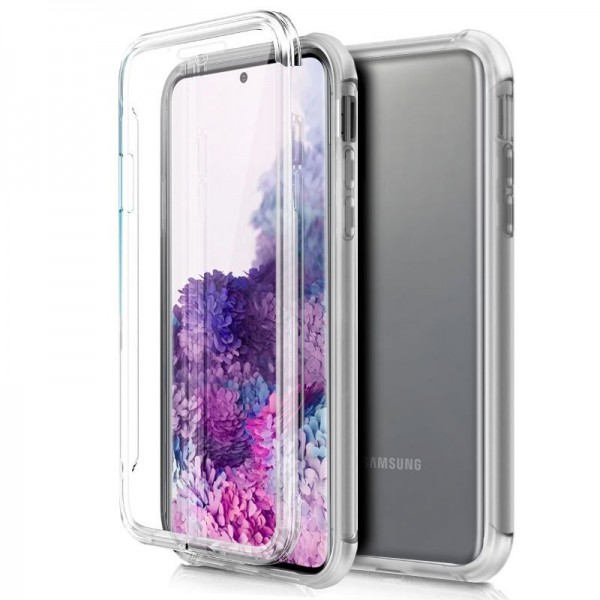 Funda COOL Silicona 3D para Samsung G980 Galaxy S20 (Transparente Frontal + Trasera) D