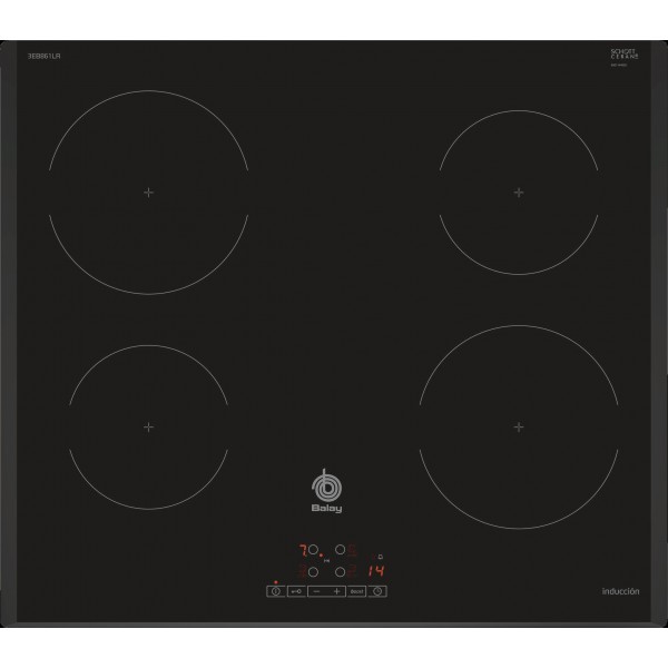 Placa Inducción BALAY 3EB861LR 60 cm Placa Inducción BALAY 3EB861LR 60 cm D