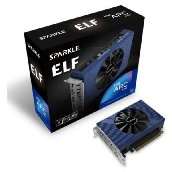 Tarjeta gráfica Sparkle Intel Arc A380 Elf 6GB GDDR6 D