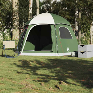 Tienda de campaña familiar Igloo 6 personas impermeable verde D