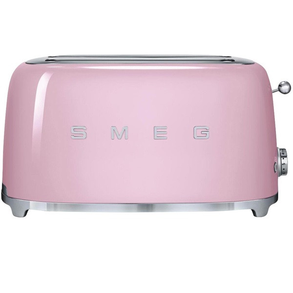 SMEG TOASTER 2X4 50´STYLE PINK TSF02PKEU D