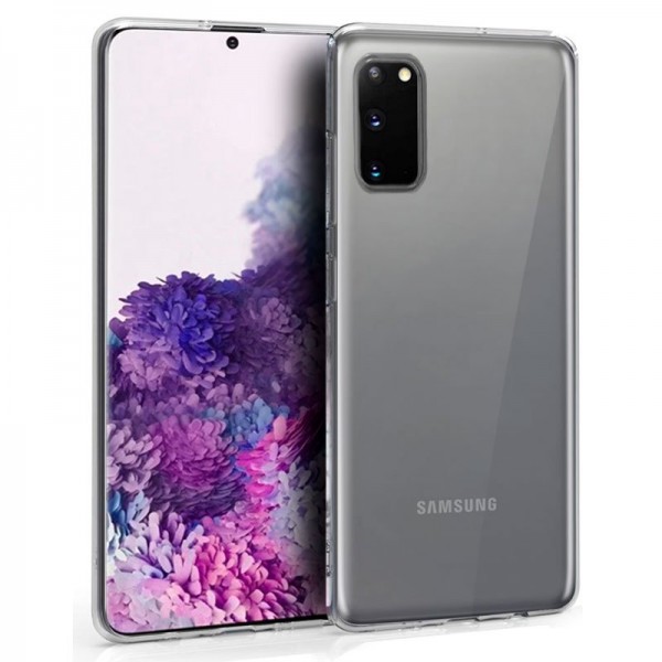 Funda COOL Silicona para Samsung G980 Galaxy S20 (Transparente) D