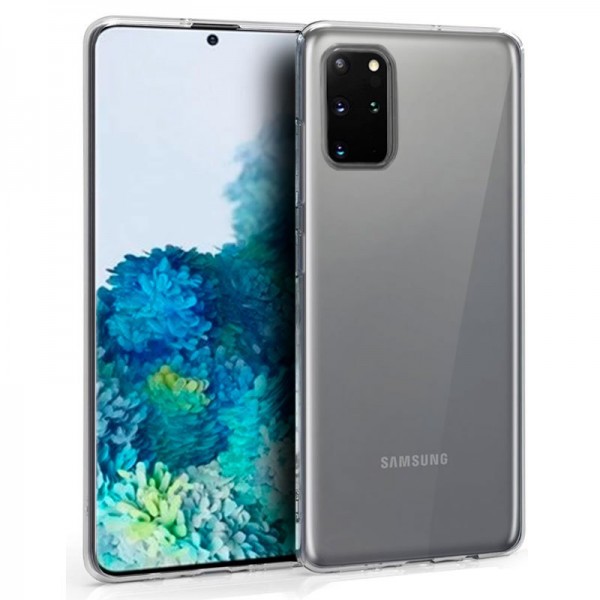 Funda de silicone Samsung G985 Galaxy S20 Plus (Transparente) D