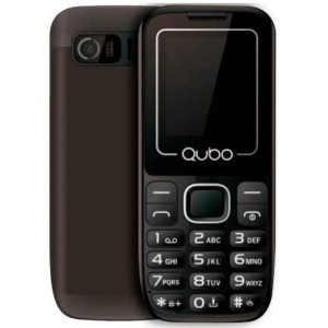 QUBO P-180BK dual sim 32MB RAM 32MB negro D