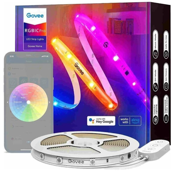 TIRA LED GOVEE RGB SMART WIFI+BT H619C D