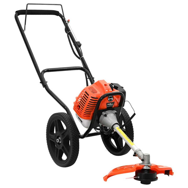 Desbrozadora con ruedas naranja 52 cc 1.45 kW D