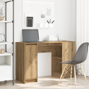 Escritorio roble artisan 120x42x76 cm madera de ingeniería D