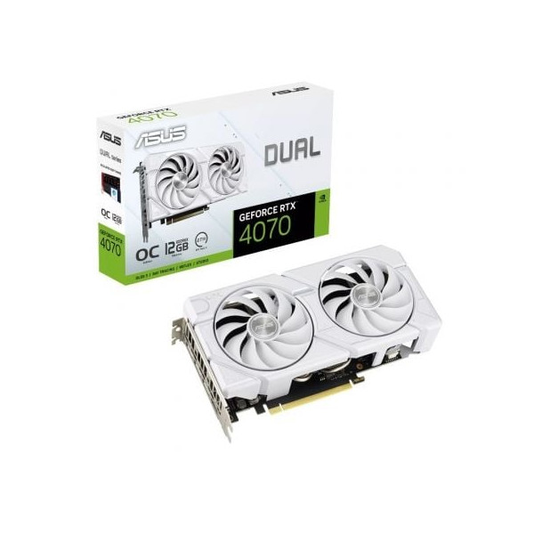 Tarjeta Gráfica Asus Dual Geforce RTX 4070 EVO 12GB GDDR6X D