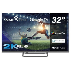 Smart TV SMART TECH 32" LED FHD 32FG01V negro D