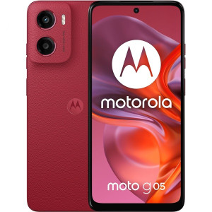 Motorola Moto G05 dual sim 4GB RAM 64GB rojo D