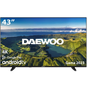 Tv daewoo 43pulgadas led 4k uhd - 43dm72ua - android smart tv D