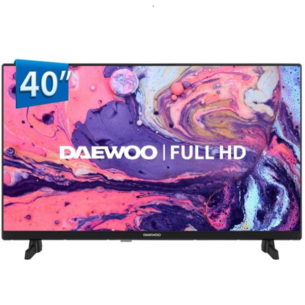 Smart TV DAEWOO 40" LED FHD 40DM65FV negro D