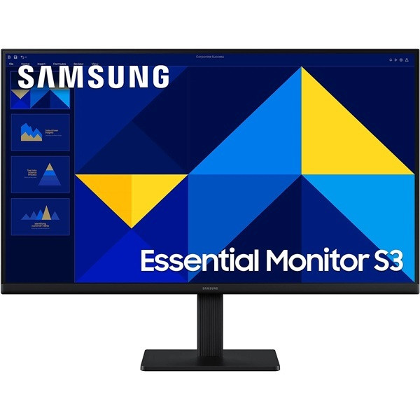 Monitor Profesional SAMSUNG Essential S3 27" S27D300GAU negro D