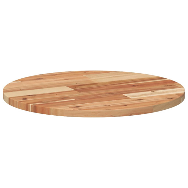 Tablero de mesa redondo madera maciza de acacia Ø50x2 cm M 5