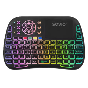 MINI TECLADO INALAMBRICO SMART TV SAVIO KW-04 D