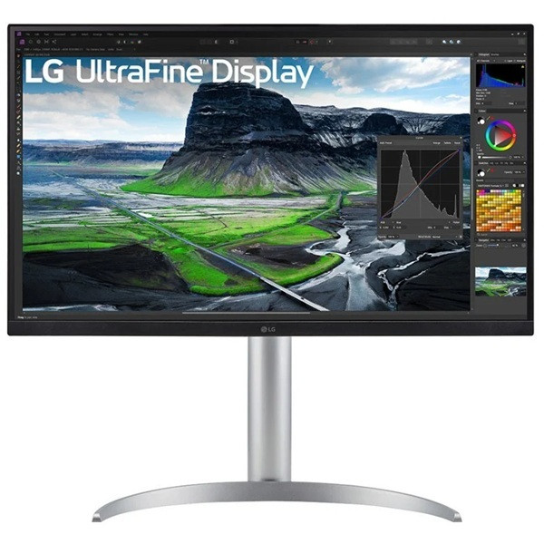 Monitor profesional LG 27" IPS 27UQ850-W plata D