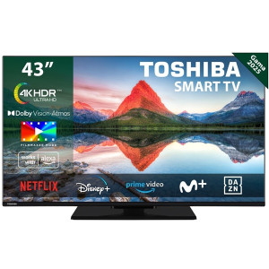 Smart TV Toshiba 43" LED 4K UHD 43UV3463DG negro D