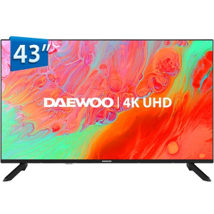 TV DAEWOO 43" DLED 4K UHD 43DM65UV SMART TV D