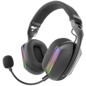 Auriculares gaming inalámbricos con micrófono mars gaming mhwpro/ jack 3.5/ bluetooth/ negros D