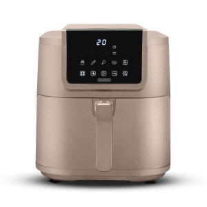 Freidora de aire bourgini airfryer slim ceramica 8l 1700w color beige D