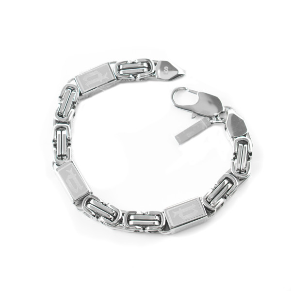 PULSERA POLICE HOMBRE POLICE PJ24654BSS01S 18CM D