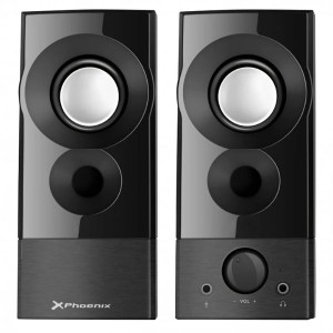 Altavoces Phoenix Technologies Privatesound 6W negro H