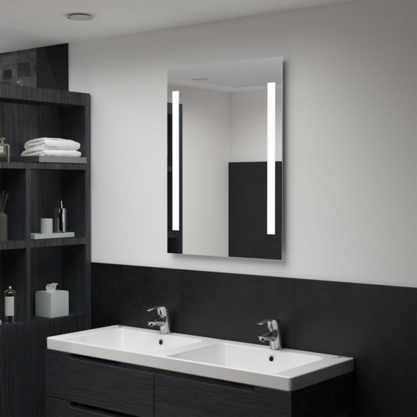 Espejo de pared de baño con LED 60x80 cm, Espejos