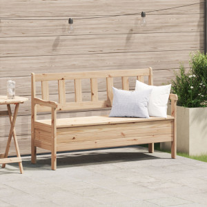 Banco de exterior  119x76x44 cm de Madera maciza de Pino D