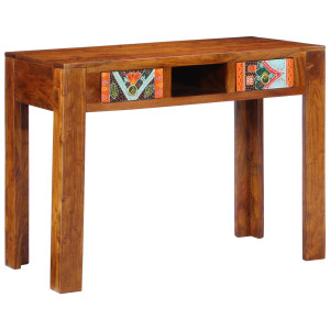 Escritorio  100x50x75 cm de Madera Maciza de Acacia D