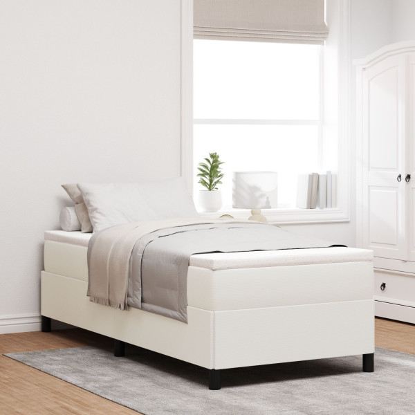 Cama Crema 80x200 cm en Tela de Pana Cama Crema 80x200 cm en Tela de Pana D