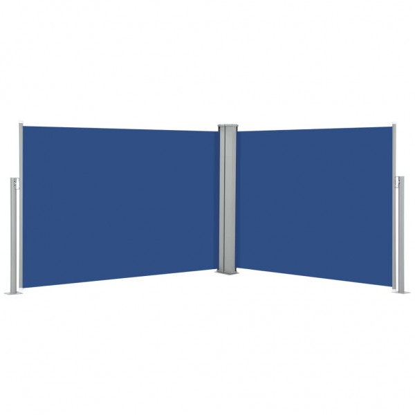Toldo lateral retráctil azul 120x1000 cm Toldo lateral retráctil azul 120x1000 cm D