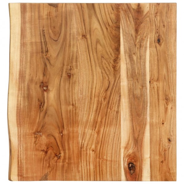 Encimera para armario tocador madera maciza acacia 58x52x3.8 cm D